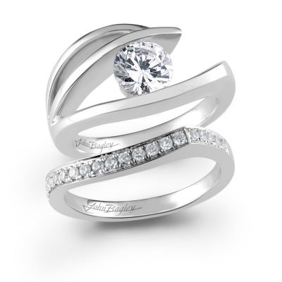 john bagley Fashion Engagement Ring Style:  JB-0007