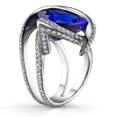 Mark Schneider White Diamond Ring Style:  DS1206