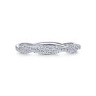 14K white Gold Diamond Ladies Ring