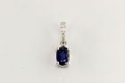 18K White Gold Diamond Fashion Pendant