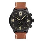 Black Stainless Steel Chronograph XL Tissot Watch