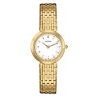 Yellow Stainless Steel ThinLine Ladies Dress Watch