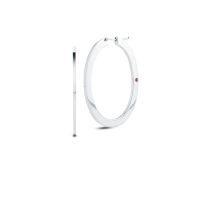 Oval "Perfect" Hoop Earrings