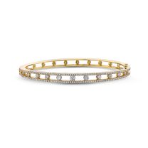 Single Row Cuff Bracelet