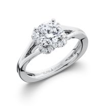 Halo Engagement Ring