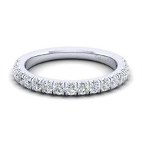 14K Yellow Gold Diamond Wedding Band
