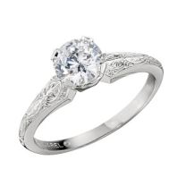 Vintage Style Engagement Ring