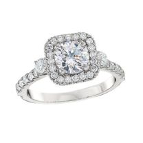 Halo Engagement Ring
