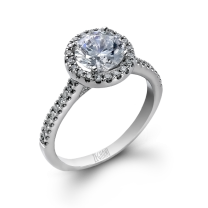 Halo Engagement Ring