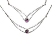 Gemstone Swing Necklace