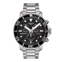 Stainless Steel "SeaStar" Tissot 1000 Chronograph Watch
