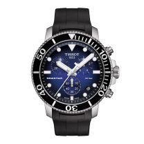 Stainless Steel "SeaStar" Tissot 1000 Chronograph Watch