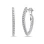 V Inside-Outside Hoop Earrings