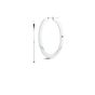 Oval "Perfect" Hoop Earrings