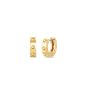 14mm "Symphony" Pois Moi Hoop Earrings
