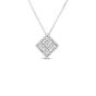 Round Diamond "Byzantine Barocco" Pendant