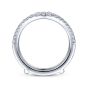 14k White Gold Round Diamond Enhancer