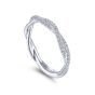 14K white Gold Diamond Ladies Ring