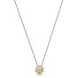 Sterling Silver and 18 karat yellow gold petite Ivy Lace necklace