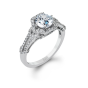 Zeghani Fashion Engagement Ring