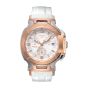 Rose/Stainless Steel Tissot Chronograph T-Race Watch
