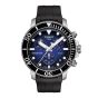 Stainless Steel "SeaStar" Tissot 1000 Chronograph Watch