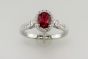 18K White Gold Diamond Ring