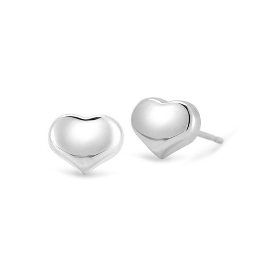 Heart Stud Earrings