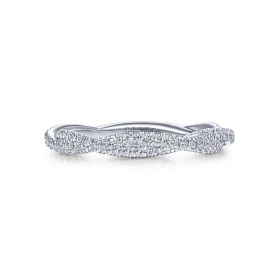 14K white Gold Diamond Ladies Ring