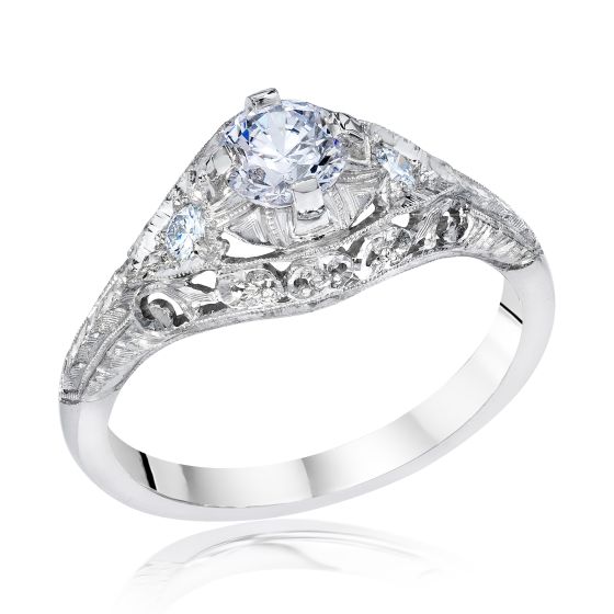 Whitehouse Brothers, Fashion Engagement Ring Style:  8129