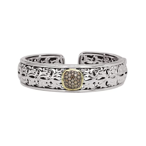 Precious Pave Bracelet with Brown Diamonds