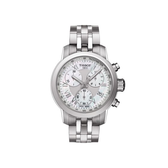 Stainless Steel Tissot PRC200 Chronograph Watch