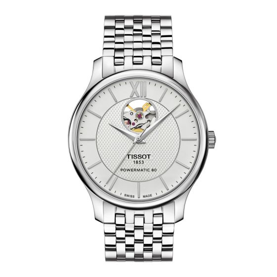 Stainless Steel "Powermatic 80" Automatic Watch