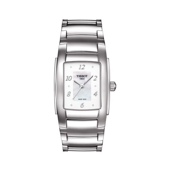 Stainless Steel Rectangular Tissot Watch