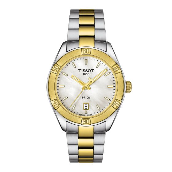 Two-Tone Stainless Steel SPChic Tissot Watch