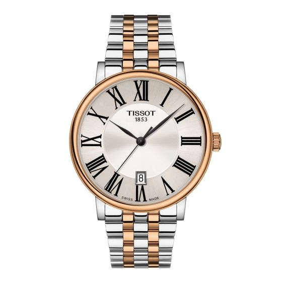 Stainless Steel Two-Tone "Carson Premium" Tissot Watch