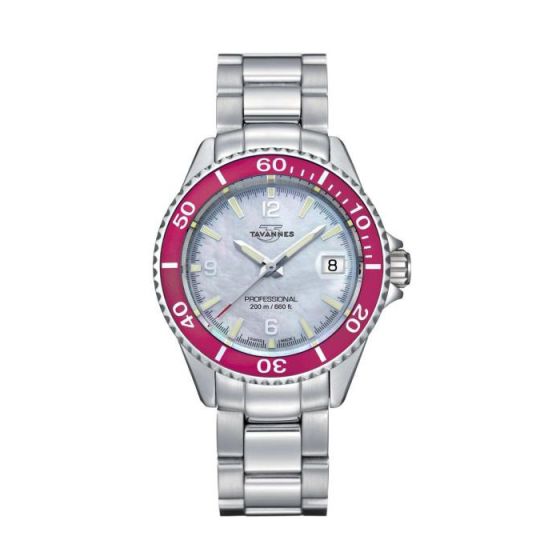 Stainless Steel Tavannes "Ocean Edge" Dive Watch