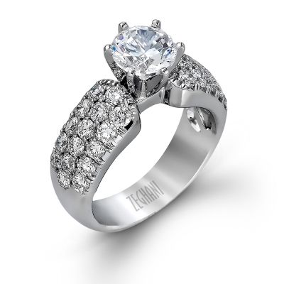 zeghani Fashion Engagement Ring Style:  ZEG-B-001