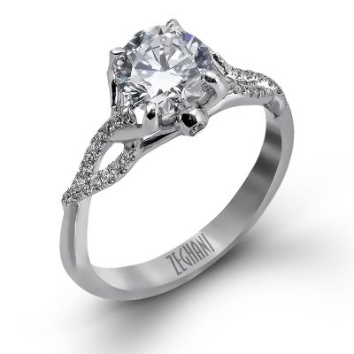 zeghani Fashion Engagement Ring Style:  ZEG-B-012