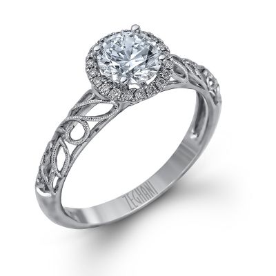 zeghani Fashion Engagement Ring Style:  ZEG-B-016