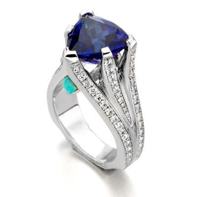 Mark Schneider White Diamond Ring Style:  DS2007-2